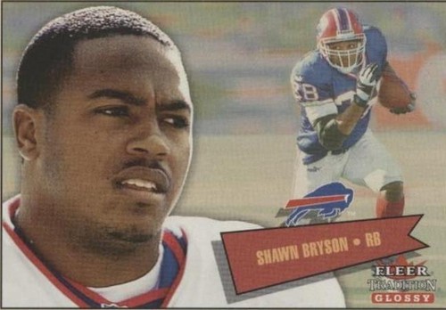 2001 Fleer Tradition Glossy Shawn Bryson #16