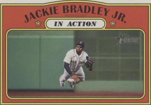 2021 Topps Heritage - Jackie Bradley Jr. #172