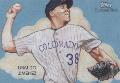 2010 Topps National Chicle - Ubaldo Jimenez #118