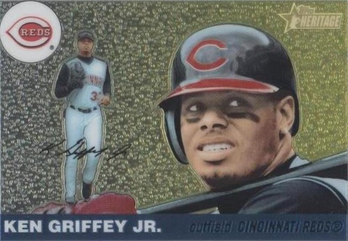 Slabbed 2004 Topps Heritage KEN GRIFFEY Jr. Chrome SGC 9 Ser
