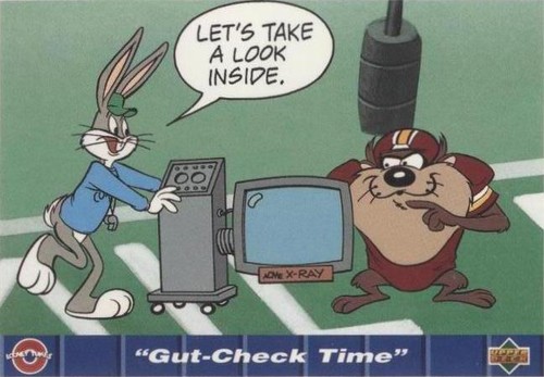 1992 Upper Deck Comic Ball IV Bugs Bunny Tasmanian Devil #186