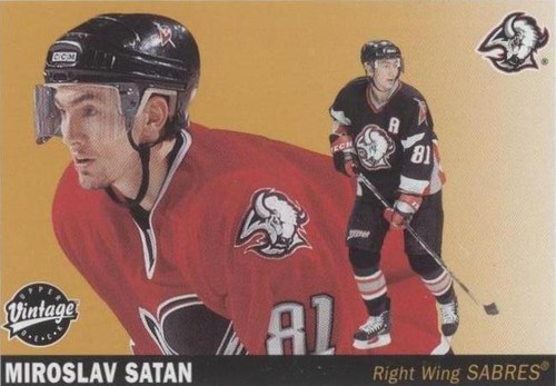 Chevrolet、TEAM SATAN 2002-03 Upper Deck Victory National Pride Miroslav Satan