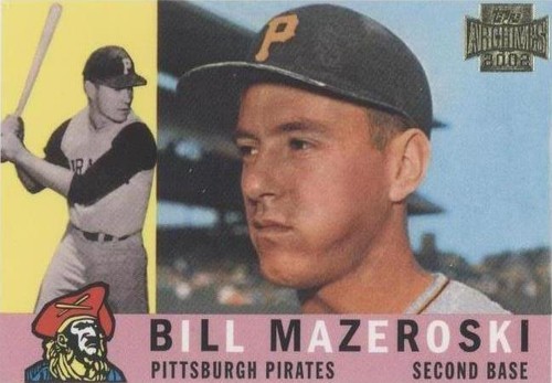 2002 Topps Archives - Bill Mazeroski #59