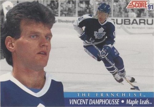 1991-92 Score American - Vincent Damphousse #338