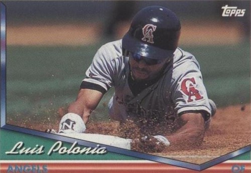 1994 Topps - Luis Polonia #566