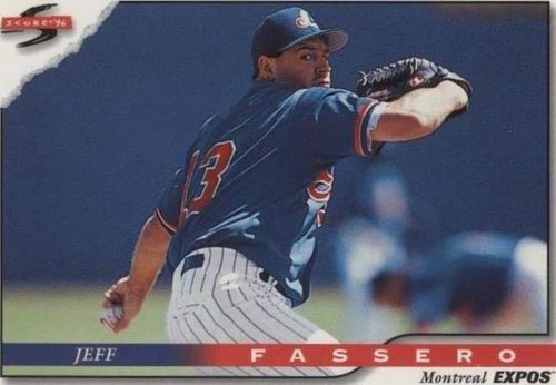 1996 Score - Jeff Fassero #411
