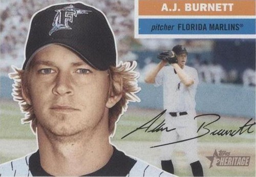 2005 Topps Heritage - A. J. Burnett #194