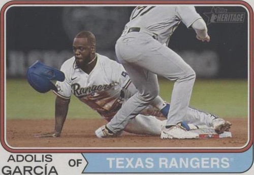 大活躍Adolis Garcia 直筆サイン　ガルシア　auto レンジャース Adolis Garcia Rangers Signed 2023 World Series Champions