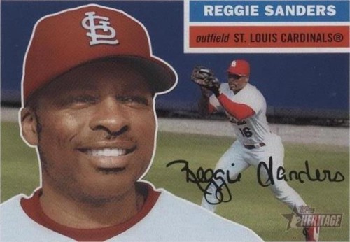 2005 Topps Heritage - Reggie Sanders #42