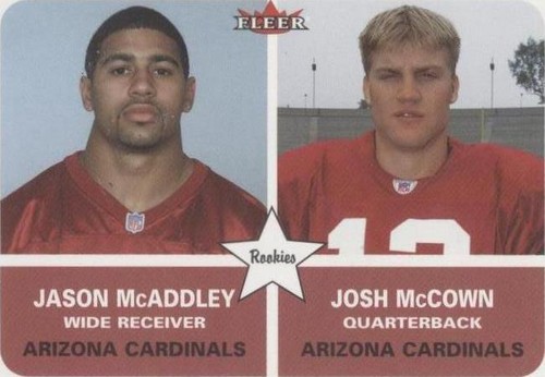 2002 Fleer Tradition Jason McAddley Josh McCown #287