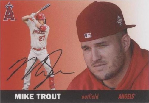 2022 Topps Throwback Thursday #TBT - Mike Trout #38