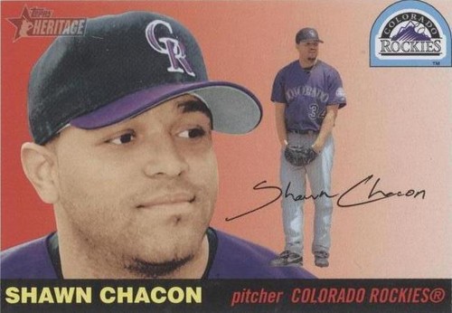 2004 Topps Heritage - Shawn Chacon #256