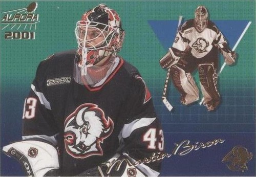 2000-01 Pacific Aurora - Martin Biron #17