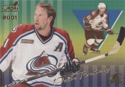2000-01 Pacific Aurora - Peter Forsberg #38
