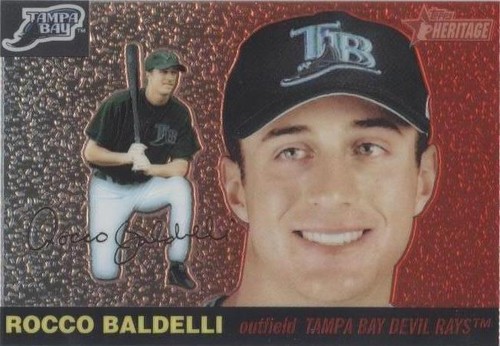 2004 Topps Heritage - Rocco Baldelli #THC58