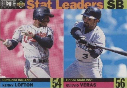 1996 Upper Deck Collector's Choice - Kenny Lofton Quilvio Veras #5