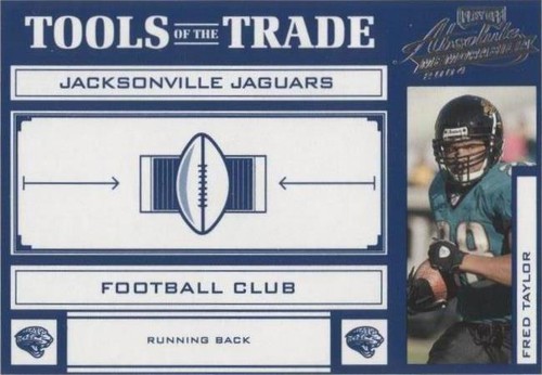 2004 Playoff Absolute Memorabilia Fred Taylor #TT-32