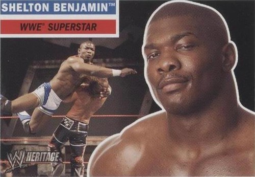 2005 Topps Heritage WWE - Shelton Benjamin #45