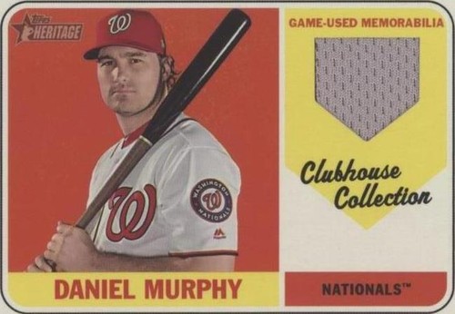 2018 Topps Heritage High Number - Daniel Murphy #CCR-DM