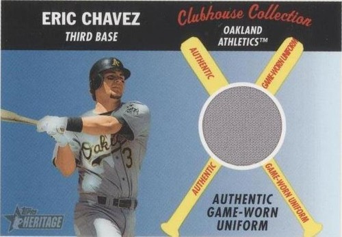 2004 Topps Heritage - Eric Chavez #CCR-EC