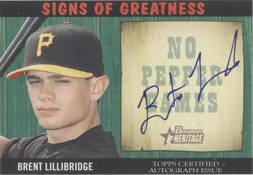 2005 Bowman Heritage - Brent Lillibridge #SG-BL