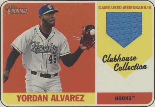 2018 Topps Heritage Minor League Edition - Yordan Alvarez #CCR-YOA