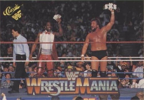 1990 Classic WWF The History of Wrestlemania - Ted DiBiase Virgil #117