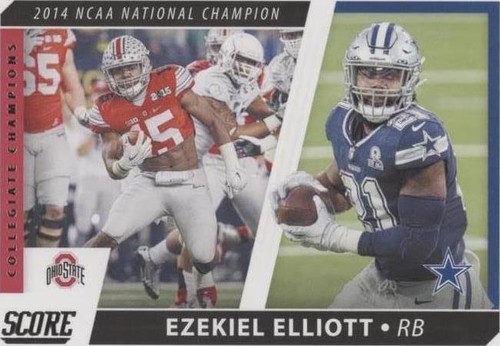 2021 Score Ezekiel Elliott #CC6