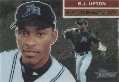 2005 Topps Heritage - B.J. Upton #THC108