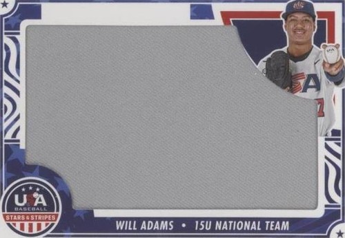 2024 Panini Stars and Stripes - Will Adams #JM-ADA