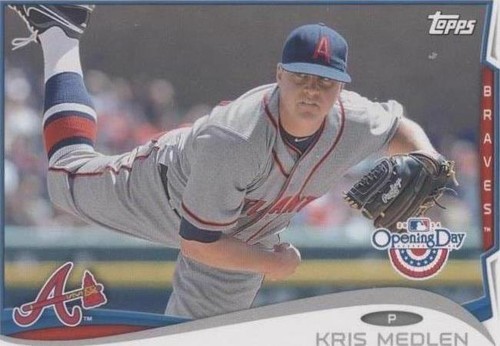2014 Topps Opening Day - Kris Medlen #156