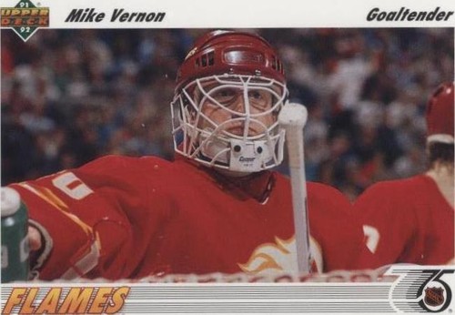 1991-92 Upper Deck - Mike Vernon #163