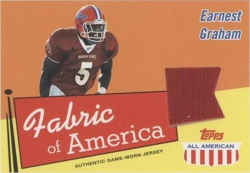 2003 Topps All American Earnest Graham #FA-EG