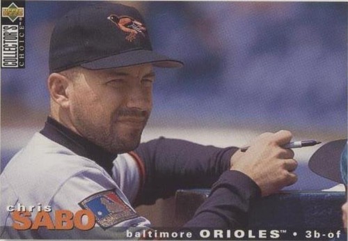 1995 Upper Deck Collector's Choice - Chris Sabo #333