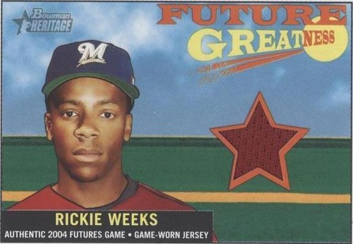 2005 Bowman Heritage - Rickie Weeks #FG-RW