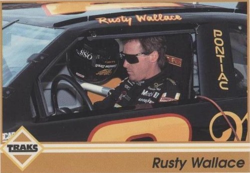 1992 Traks - Rusty Wallace #124
