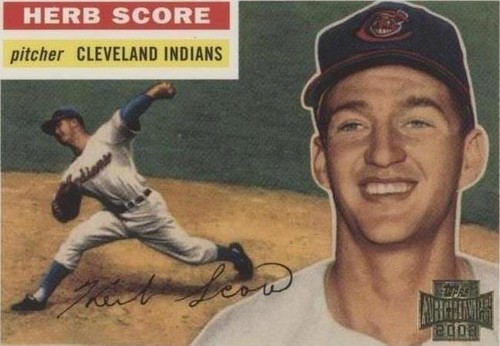 1954 Topps ARCHIVE #256 HERB SCORE signed card | eBay