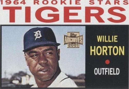 2001 Topps Archives - Willie Horton #45