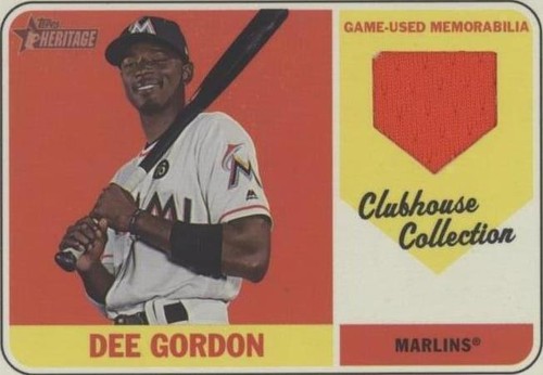 2018 Topps Heritage - Dee Gordon #CCR-DG