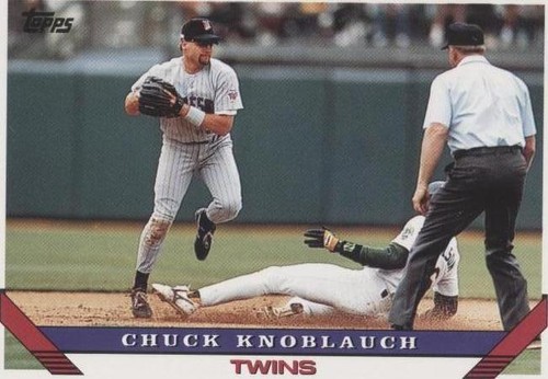 1993 Topps - Chuck Knoblauch #250