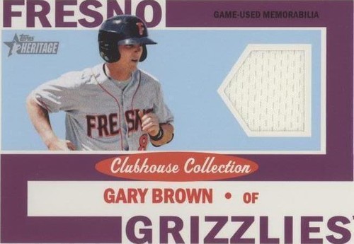 2013 Topps Heritage Minor League Edition - Gary Brown #CCR-GB