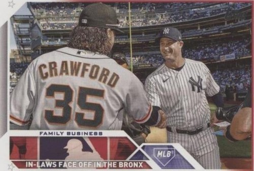 2023 Topps Update Series - Brandon Crawford Gerrit Cole #US134