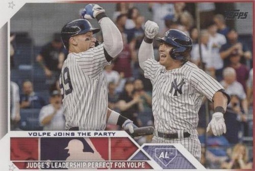 2023 Topps Update Series - Aaron Judge Anthony Volpe #US269