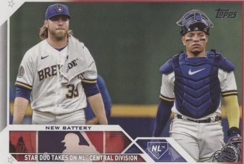 2023 Topps Update Series - Corbin Burnes William Contreras #US251