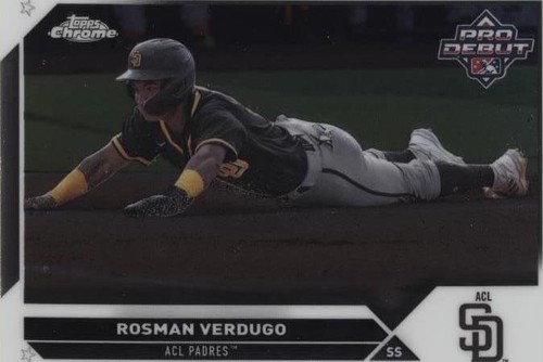 2023 Topps Pro Debut - Rosman Verdugo #PDC-44