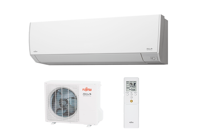 Fujitsu RLS3Y 9000 BTU, Wall Mounted Single Zone Mini Split
