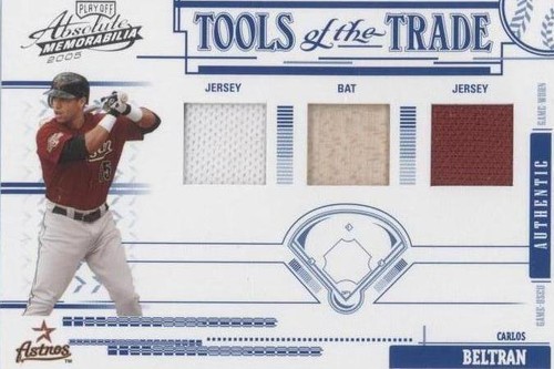 2005 Playoff Absolute Memorabilia - Carlos Beltran #TT-2