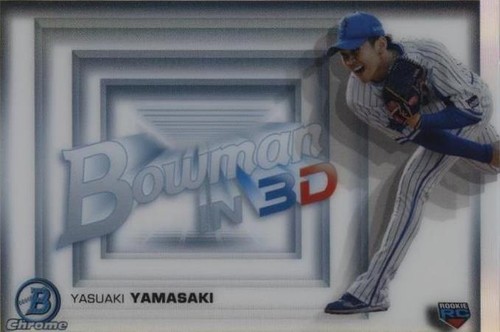 2022 Bowman NPB Nippon Professional Baseball - Yasuaki Yamasaki #3DB-22