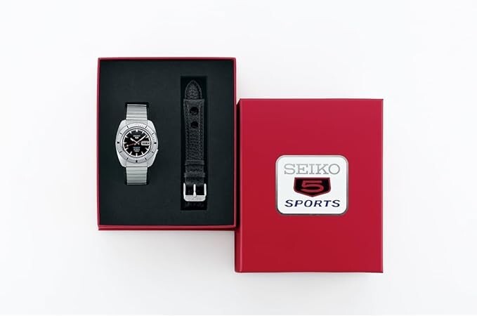 Pre-owned Seiko Psl  5 Sports Sbsa271 1968 First Collection Reprint Limited Edition 2024
