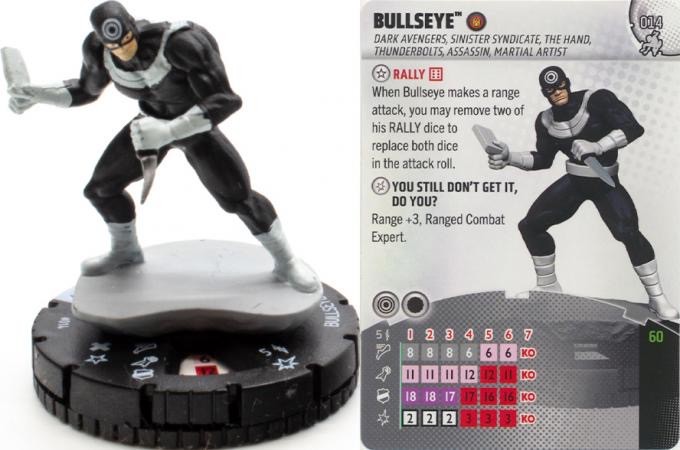 Marvel Heroclix Spiderman Beyond Amazing Common : Bullseye - 014